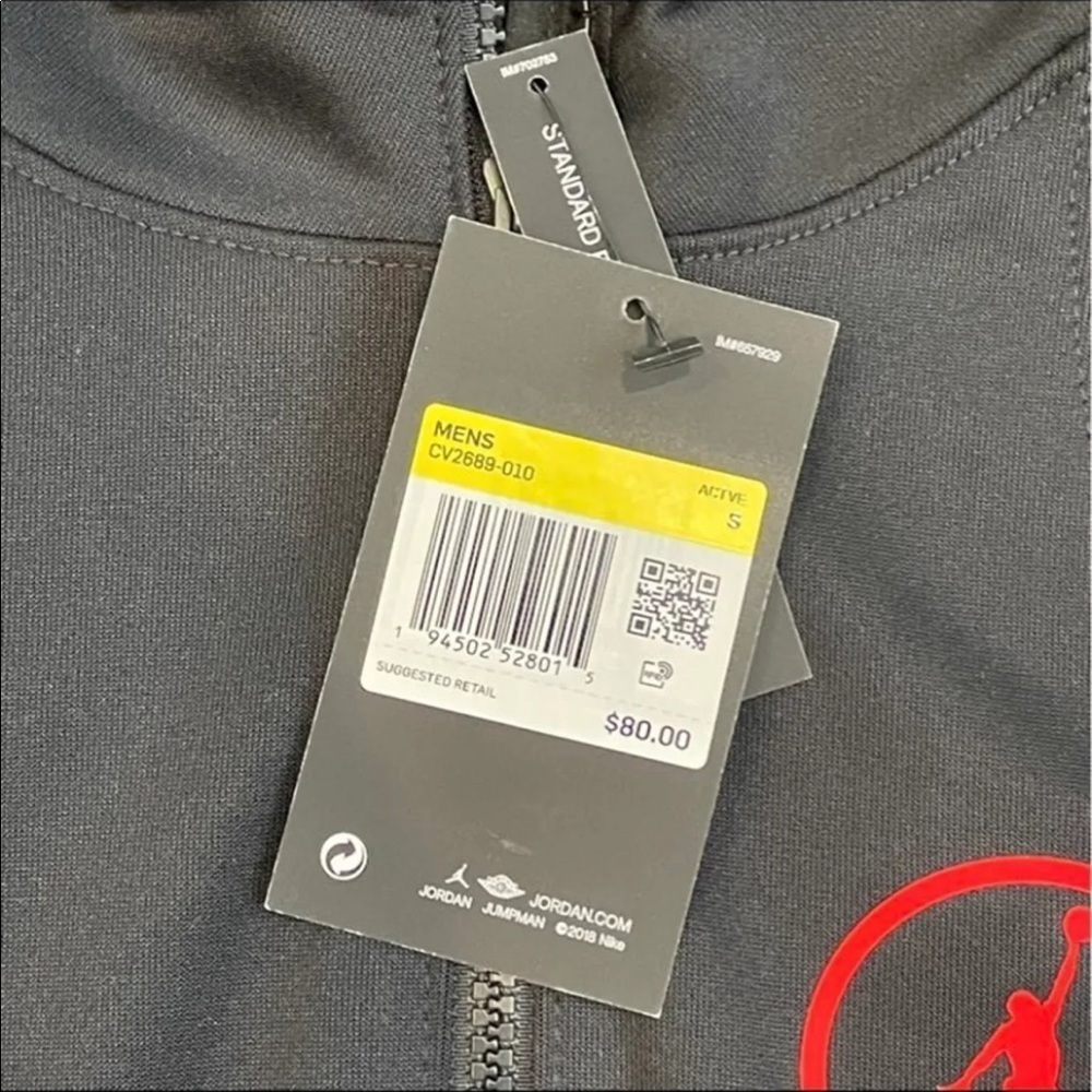 Jordan Zip-Up Jacket sz SM - Picture 6 of 6